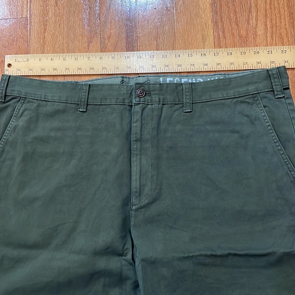 A NWOT Eddie Bauer Green Men’s Tag size T 44 100% cotton - Picture 3 of 13